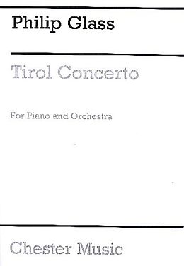 Philip Glass Notenblätter Tirol Concerto