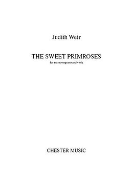 Judith Weir Notenblätter The Sweet Primroses