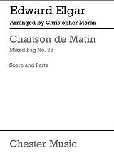 Edward Elgar Notenblätter Chanson de Matin for 3-5 woodwinds