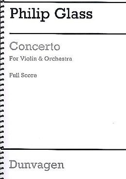 Philip Glass Notenblätter Concerto