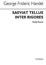 Georg Friedrich Händel Notenblätter Saeviat tellus inter rigores HWV240