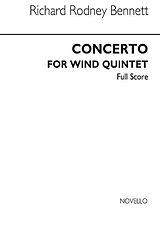 Richard Rodney Bennett Notenblätter Concerto