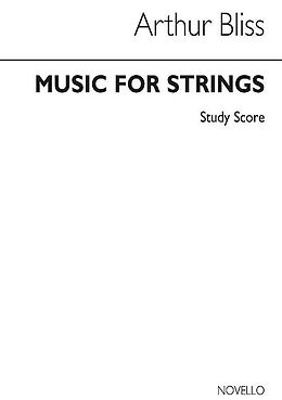 Arthur Bliss Notenblätter Music for Strings