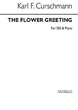 Cruschmann Notenblätter The Flower Greeting for 3 sopranos
