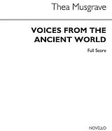 Thea Musgrave Notenblätter Voice from the Ancient World