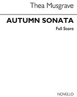 Thea Musgrave Notenblätter Autumn Sonata
