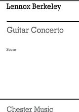 Lennox Berkeley Notenblätter Konzert für Gitarre und Orchester