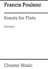 Francis Poulenc Notenblätter Sonata