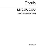 Louis Claude Daquin Notenblätter Le coucou for xylophone and piano