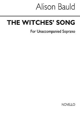 Alison Bauld Notenblätter The Witches Song for
