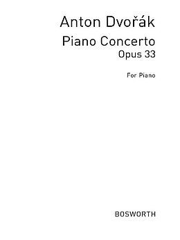 Antonin Leopold Dvorak Notenblätter Konzert g-Moll op.33 für Klavier und