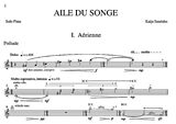 Kaija Saariaho Notenblätter Aile du songe for flute and orchestra