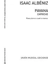 Isaac Manuel Albéniz Notenblätter Pavana