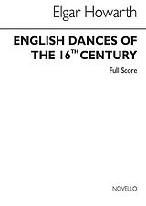 Gifford Howarth Notenblätter English Dances of the 16th Century