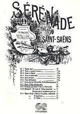 Camille Saint-Saëns Notenblätter Sérénade pour piano, flute et