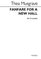 Thea Musgrave Notenblätter Fanfare for a new hall