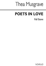 Thea Musgrave Notenblätter Poets In Love