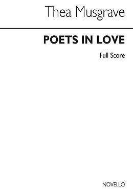 Thea Musgrave Notenblätter Poets In Love