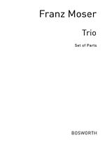 Franz Josef Moser Notenblätter Trio op.38 für 2 Oboen