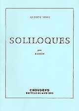 Antoine Tisné Notenblätter Soliloques