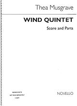 Thea Musgrave Notenblätter Wind Quintet