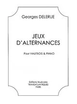 Georges Delerue Notenblätter Jeux dalternances