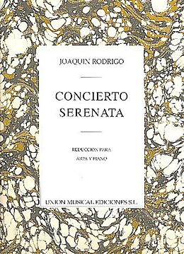 Joaquin Rodrigo Notenblätter Konzert Serenade für
