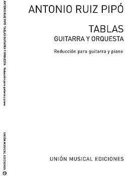Antonio Ruiz-Pipó Notenblätter Tablas para guitarra y orquesta