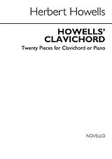 Herbert Howells Notenblätter Howells Clavichord