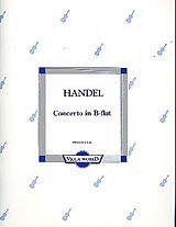 Georg Friedrich Händel Notenblätter Concerto in B Flat