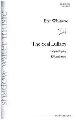 Eric Whitacre Notenblätter The Seal Lullaby