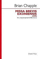 Brian Chapple Notenblätter Missa brevis exoniensis for mixed chorus