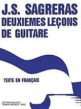 Julio S. Sagreras Notenblätter Deuxiemes lecons de guitare