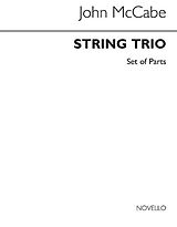 John McCabe Notenblätter String Trio op.37