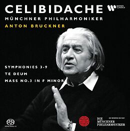 Sergiu Celibidache, mp Super Audio CD Sinfonien Nr.3-8,Te Deum,Messe Nr.3