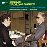 Daniel Barenboim, Otto klemperer, pol Super Audio CD Die 5 Klavierkonzerte/choral-fantasie