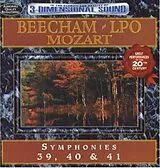Mozart CD Mozart:syms.39,40 & 41