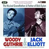 Woody Guthrie, Jack Elliott CD Musical Grandfather & Father Of Bob Dylan
