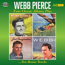 Webb Pierce CD Four Classic Albums Plus