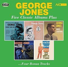 George Jones CD Five Classic Albums Plus