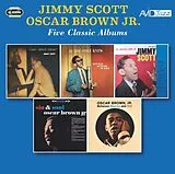 Jimmy Scott & Oscar Jr Brown CD Five Classic Albums