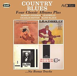 ROBERT JOHNSON/LEADBELLY/CHARL CD Country Blues - Four Classic Albums Plus