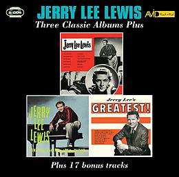 Jerry Lee Lewis CD Three Classic Albums Plus