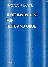 Gordon Percival Septimus Jacob Notenblätter 3 Inventions