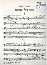 Ralph Vaughan Williams Notenblätter 6 Studies in English Folksong