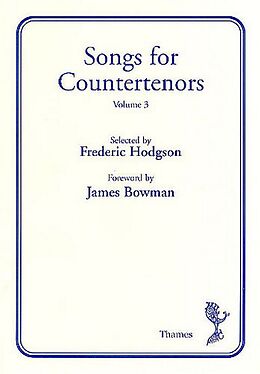  Notenblätter Songs for Countertenors vol.3