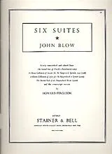 John Blow Notenblätter 6 suites