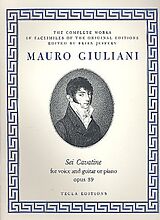 Mauro Giuliani Notenblätter 6 Cavatine op.39