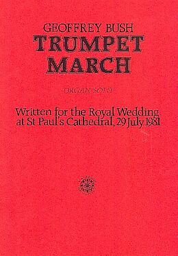 Geoffrey Bush Notenblätter Trumpet March