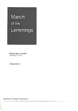 Catherine Elliott Notenblätter March of the Lemmings